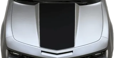 2010 to 2013 Chevy Camaro Center Hood / Cowl Decal . Installed on Car