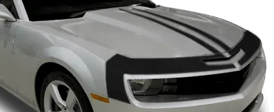 2010 to 2013 Chevy Camaro Upper Fascia & Hood Stripes . Installed on Car