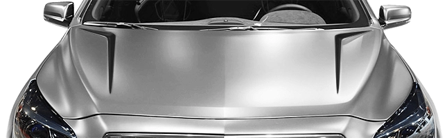 2013 to 2015 Chevy Malibu Hood Scallop Spears . Installed on Car