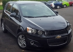 Picture of 2012 Chevy Sonic Hood Spears Installed By Customer