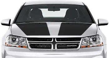 BUY and CUSTOMIZE Dodge Avenger - Main Hood Decals