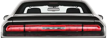BUY Dodge Challenger - Rear Spoiler Blackout Decal