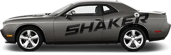 BUY and CUSTOMIZE Dodge Challenger - Shaker Billboard Side Stripes
