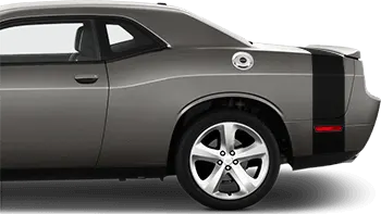 BUY and CUSTOMIZE Dodge Challenger - Rear Bumblebee Tail Stripes