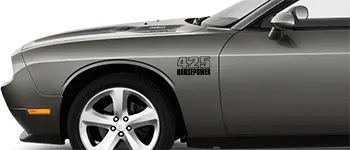 BUY and CUSTOMIZE Dodge Challenger - Front Fender Callouts