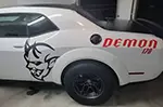 Picture of 2015 Dodge Challenger Rear Billboard Side Logos Installed By Customer