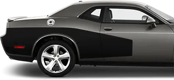 BUY and CUSTOMIZE Dodge Challenger - Rear Billboard Side Stripes