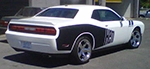 Picture of 2015 Dodge Challenger Rear Billboard Side Stripes Installed By Customer