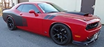 Picture of 2015 Dodge Challenger Rear Billboard Side Stripes Installed By Customer