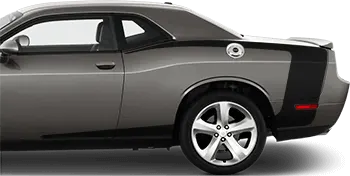 BUY and CUSTOMIZE Dodge Challenger - Reverse C Side Stripes
