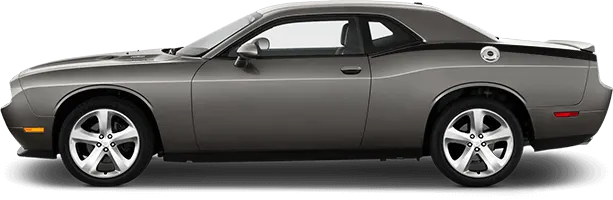 2015 to 2023 Dodge Challenger Rear Quarter Stinger Stripes . Installed on Car
