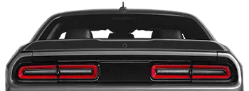 BUY and CUSTOMIZE Dodge Challenger - Rear Spoiler Blackout Decal