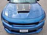 Picture of 2015 Dodge Charger SRT Hellcat / SRT 392 / R/T Scat Pack Power Bulge Hood Decal Installed By Customer
