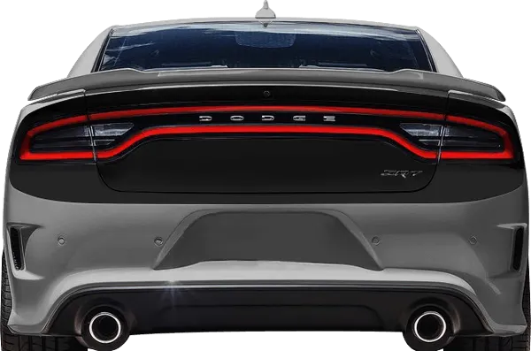 2015 to 2023 Dodge Charger Rear Complete Blackout Decals . Installed on Car