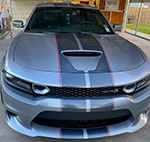 Picture of 2015 Dodge Charger SRT Rally Racing Dual Stripes Kit Installed By Customer