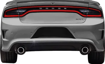 BUY and CUSTOMIZE Dodge Charger - Rear License Plate Blackout Accents