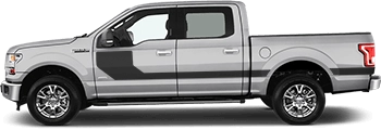 BUY and CUSTOMIZE Ford F-150 - Hockey Stick Side Stripes