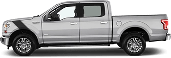 BUY and CUSTOMIZE Ford F-150 - Le Mans Fender Stripes