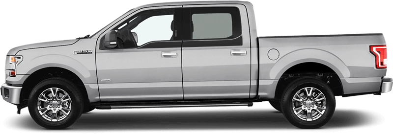 2015 to 2020 Ford F-150 Upper Door Accent Side Stripes . Installed on Car