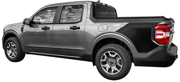 2022 to Present Ford Maverick Bed-Side Banner Graphic Decals . Installed on Car