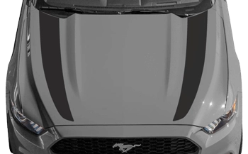 BUY and CUSTOMIZE Ford Mustang - Hood Side Accent Stripes