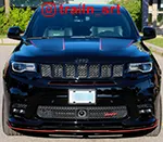 Picture of 2011 Jeep Grand Cherokee SRT Hood Vent Stripes Installed By Customer